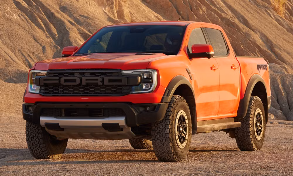 Phiên bản Ford Ranger Raptor 2026 máy xăng V6 tại thị trường Thái Lan - Ảnh: Ford