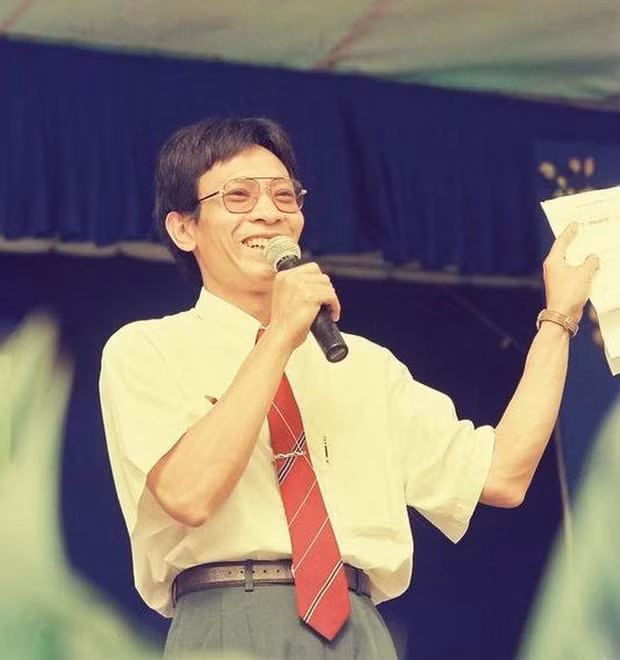 MC Lại Văn Sâm hồi trẻ.