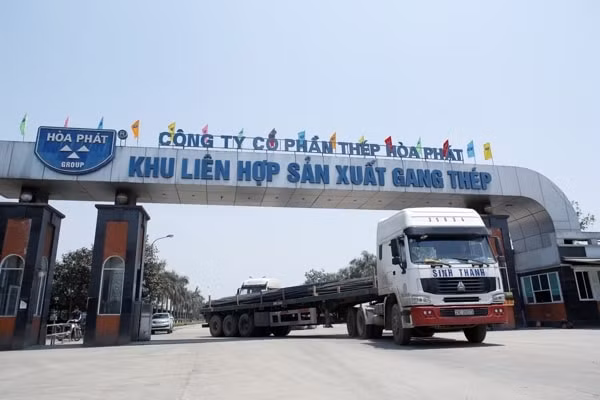 Lĩnh vực sản xuất thép đóng vai trò đầu tàu thúc đẩy tăng trưởng chung của Hòa Phát