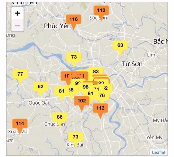 Hôm nay 26/1, chất lượng không khí ở Hà Nội được cải thiện. Ảnh: Dương Lâm