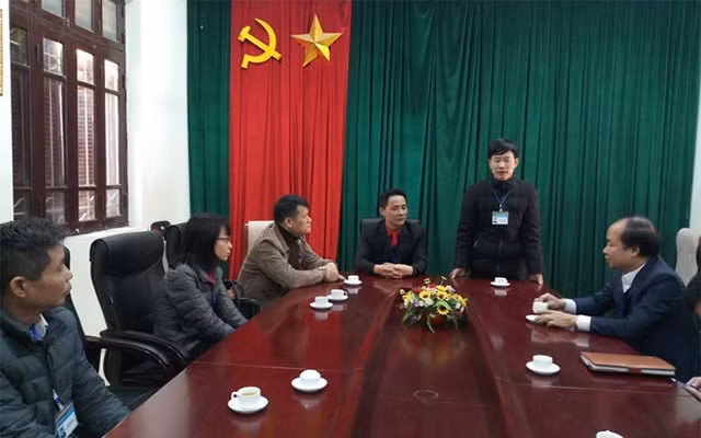 Đoàn kiểm tra công vụ tiến hành kiểm tra công vụ tại xã Ngọc Hồi, huyện Thanh Trì năm 2020.
