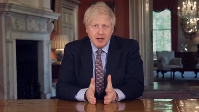 Thủ tướng Boris Johnson cho biết lệnh phong tỏa nước Anh sẽ kéo dài đến ít nhất ngày 8/3, cùng thời điểm các trường học có thể mở cửa trở lại - Ảnh: Getty