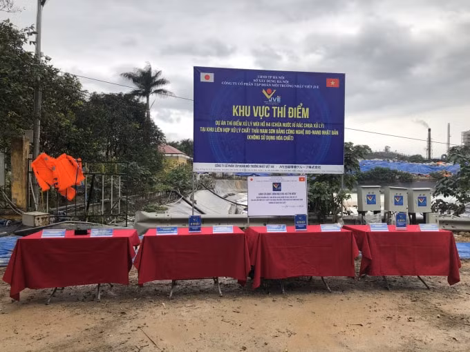 Khu vực thí điểm.