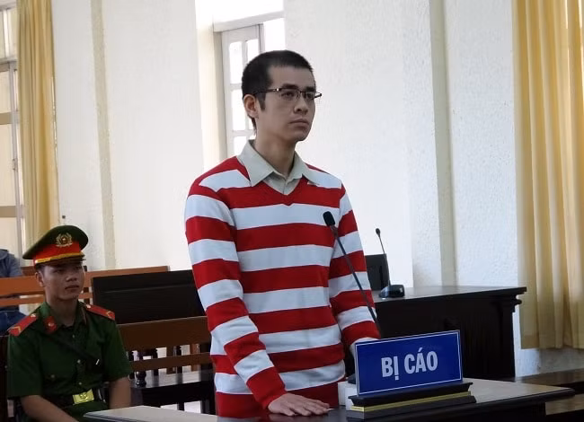 Bị cáo Hoàng Ngọc Duy tại phiên xét xử.