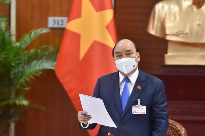 Thủ tướng Nguyễn Xuân Phúc chủ trì phiên họp thường kỳ Chính phủ tháng 1/2021.