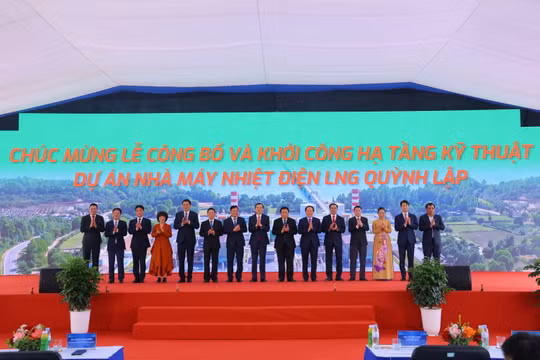Khởi công hạ tầng kỹ thuật Nhà máy sản xuất điện từ khí thiên nhiên hóa lỏng tại Nghệ An