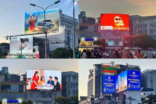 Biển quảng cáo ngoài trời: Tiện cho quảng bá, lo cho an toàn
