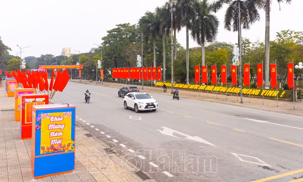 ha nam to chuc nhieu hoat dong mung dang mung xuan at ty 2025 hinh 1