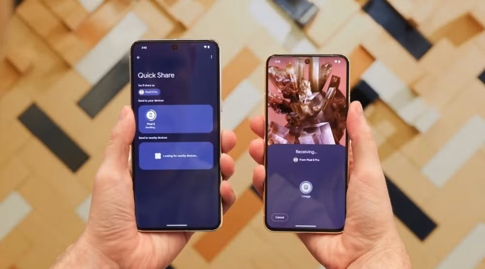 google ra mat tinh nang chia se ma qr cho android quick share hinh 1