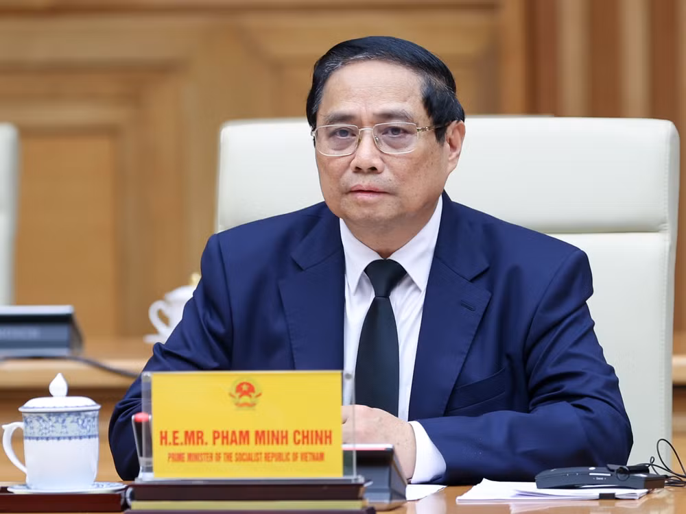 thu tuong pham minh chinh lam truong ban chi dao ve trung tam tai chinh khu vuc va quoc te tai viet nam hinh 1