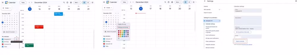 huong dan chi tiet cach thay doi mau sac tren google calendar hinh 3