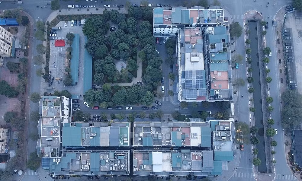 ha noi ai dang ho bien dat du an de lam bai trong giu xe tai khu do thi belleville hinh 1