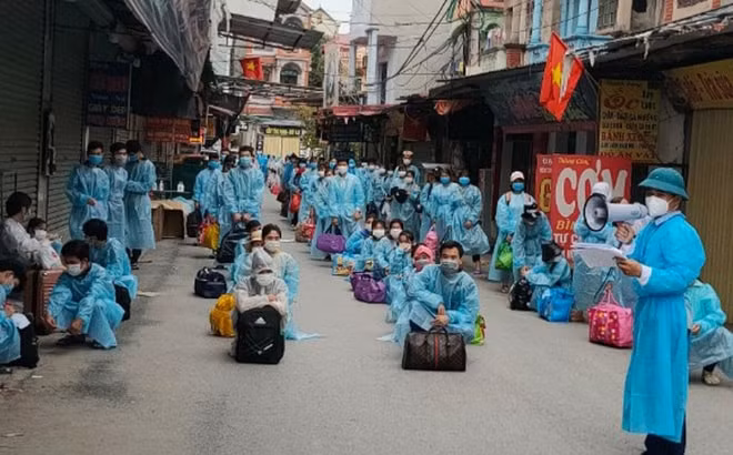 Tình hình dịch bệnh ở Bắc Giang vẫn rất nóng bỏng. Ảnh minh họa