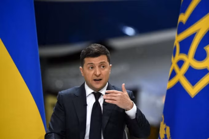 Tổng thống Ukraine Volodymyr Zelenskyy. Ảnh: AFP