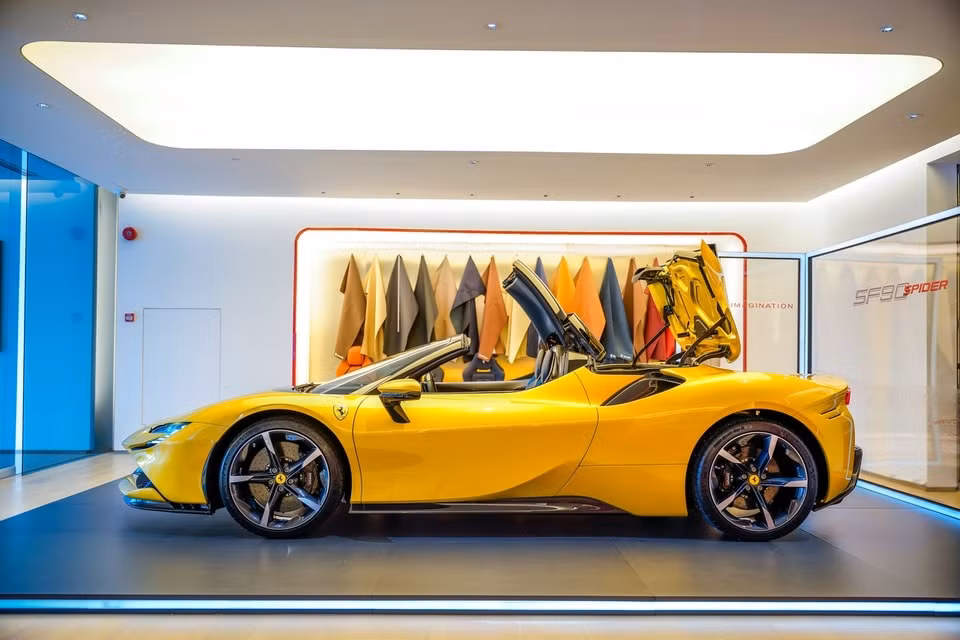 Ferrari SF90 Spider. Ảnh: Paultan