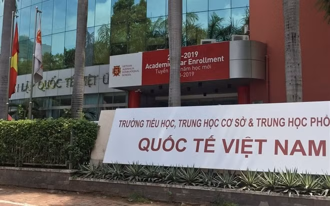 Trường Quốc tế Việt Úc cơ sở 3/2, quận 10, TP.HCM. Ảnh: Minh Nhật.
