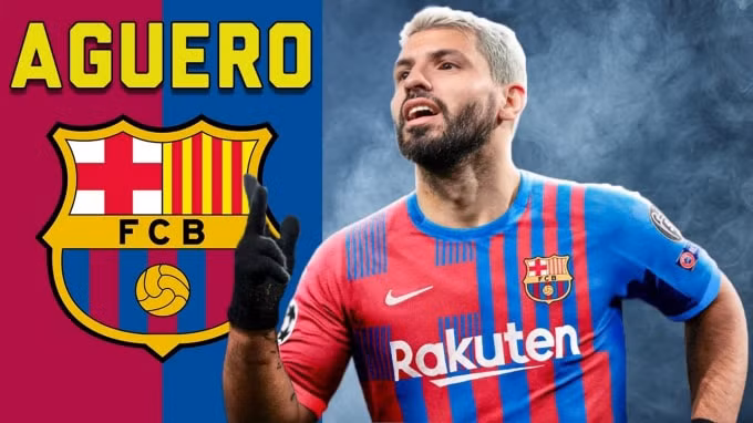 Sergio Aguero cập bến Barcelona theo dạng chuyển nhượng tự do. Ảnh: G.T