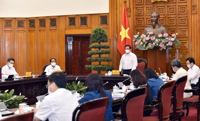 Quang cảnh buổi làm việc.