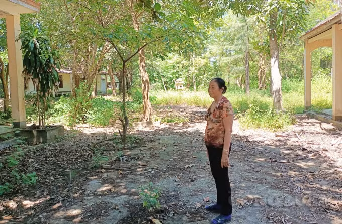 Bà Phan Thị Thiện bức xúc vì sự việc đến nay đã 20 năm vẫn dây dưa, chưa thể giải quyết dứt điểm.