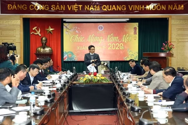 Quang cảnh cuộc họp. Ảnh: VGP