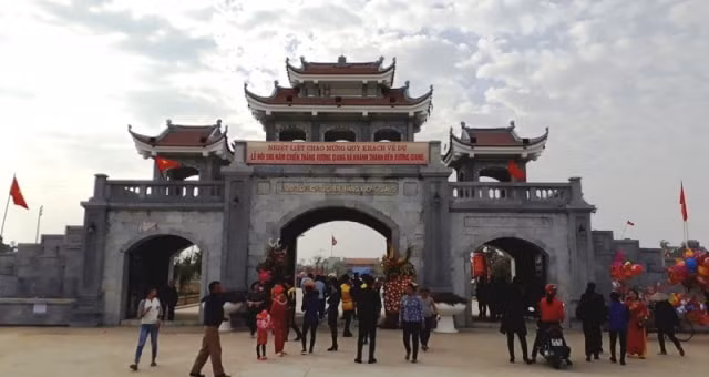 Khu di tích Thành cổ Xương Giang. Ảnh: Cổng thông tin Tỉnh Bắc Giang