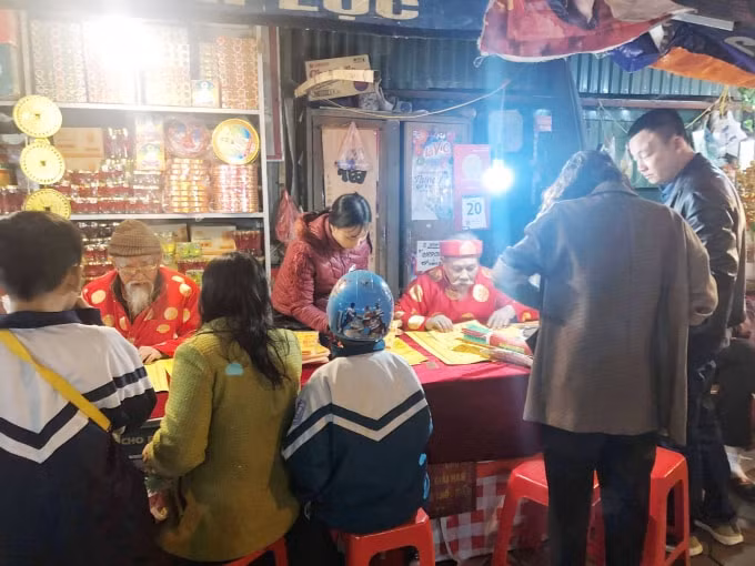 Dịch vụ viết sớ vô cùng đắt hàng
