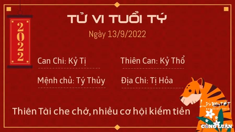 tu vi hom nay 13 9 2022 thu 3 ngay 18 8 am lich cua 12 con giap hinh 1