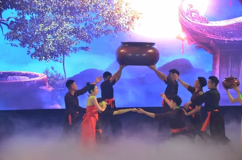 gan 1000 dien vien tham gia lien hoan nghe thuat quan chung tinh ha nam hinh 1