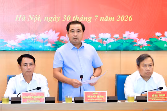 Bí thư Thành ủy Hà Nội yêu cầu lập 'đường găng' tiến độ dự án, cá thể hóa trách nhiệm