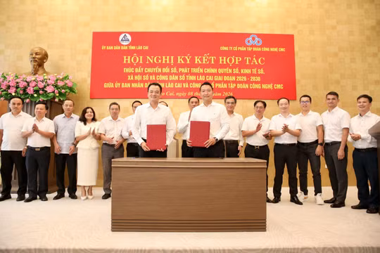 Lào Cai bắt tay Tập đoàn CMC thúc đẩy chuyển đổi số và ứng dụng AI giai đoạn 2026 – 2030
