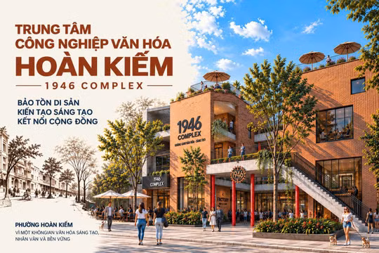 Khởi công Trung tâm Công nghiệp văn hóa gần 3.900 m2 ở phố cổ Hà Nội
