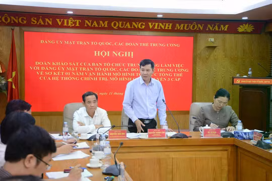 Yêu cầu nâng cao hiệu quả hoạt động của Mặt trận Tổ quốc và các đoàn thể