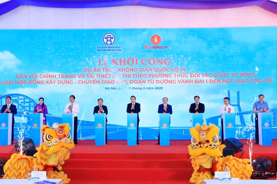 Hà Nội khởi công Dự án trục không gian Quốc lộ 1A