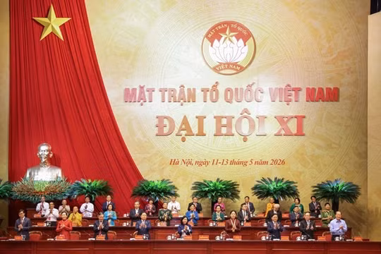 Khai mạc trọng thể Đại hội đại biểu toàn quốc MTTQ Việt Nam lần thứ XI, nhiệm kỳ 2026-2031