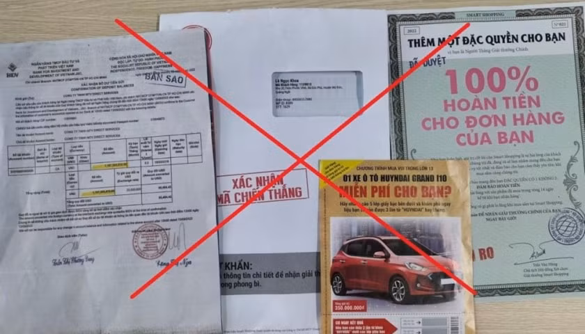 canh bao thu doan lua dao nhan buu gui la to roi quang cao huong dan quet ma qr code de nhan giai thuong hinh 1