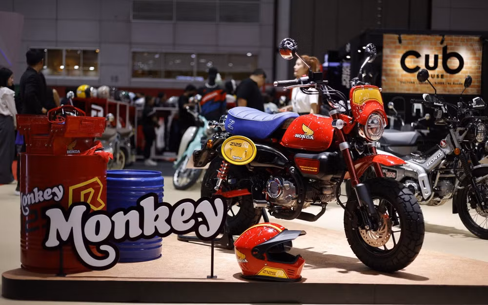 honda ra mat monkey z125r phien ban dac biet va honda ct125 moi tai big motor sale 2024 hinh 1