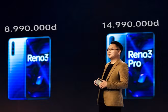 Reno3 Pro được bán với giá 14,99 triệu đồng tại thị trường Việt Nam.