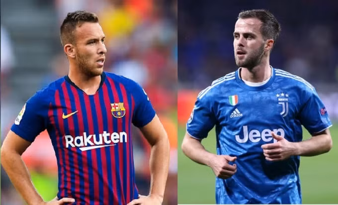 Barcelona và Juventus đạt thỏa thuận trao đổi cầu thủ. Ảnh: TL