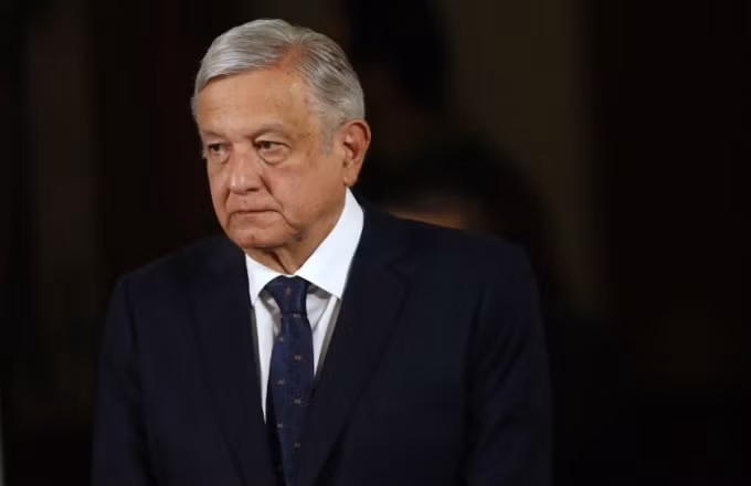 Tổng thống Mexico Andres Manuel Lopez Obrador. Ảnh: LAT