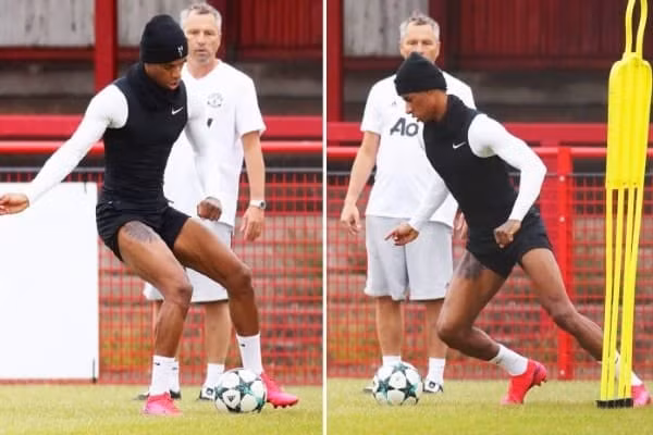 Rashford đã hoàn toàn bình phục, sẵn sàng trở lại. Ảnh: MUTV