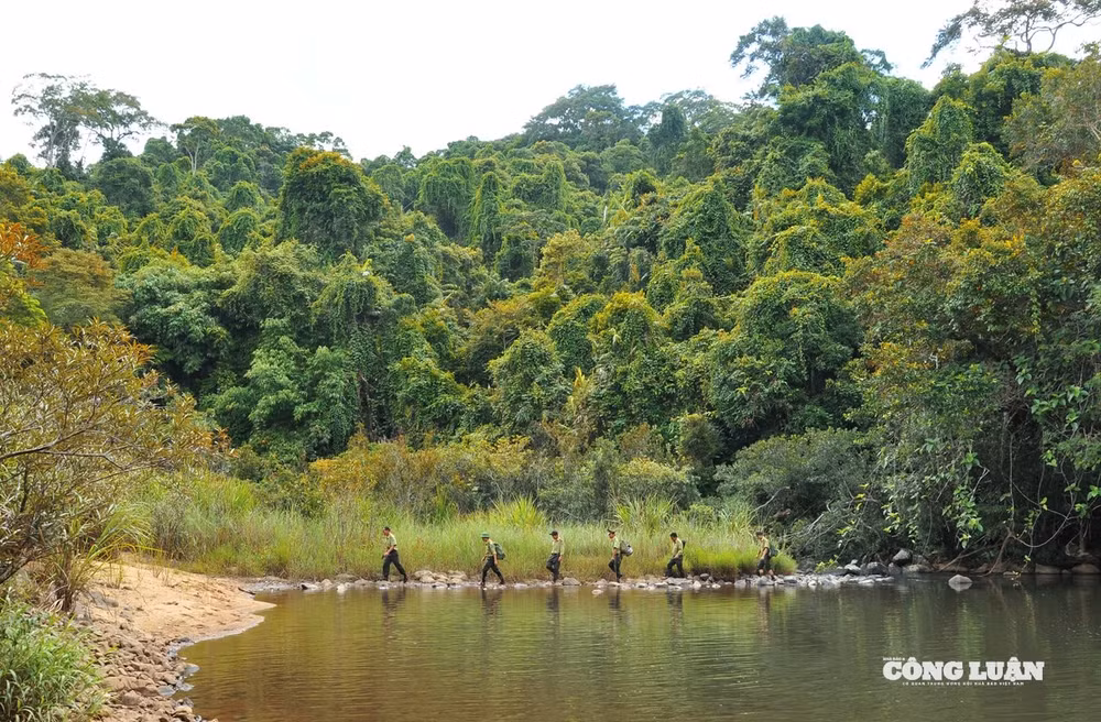 Khu dự trữ sinh quyển Cao Nguyên Kon Hà Nừng được UNESCO công nhận cũng là áp lực cho lực lượng trong cuộc chiến bảo vệ rừng (Ảnh Kiểm lâm Gia 