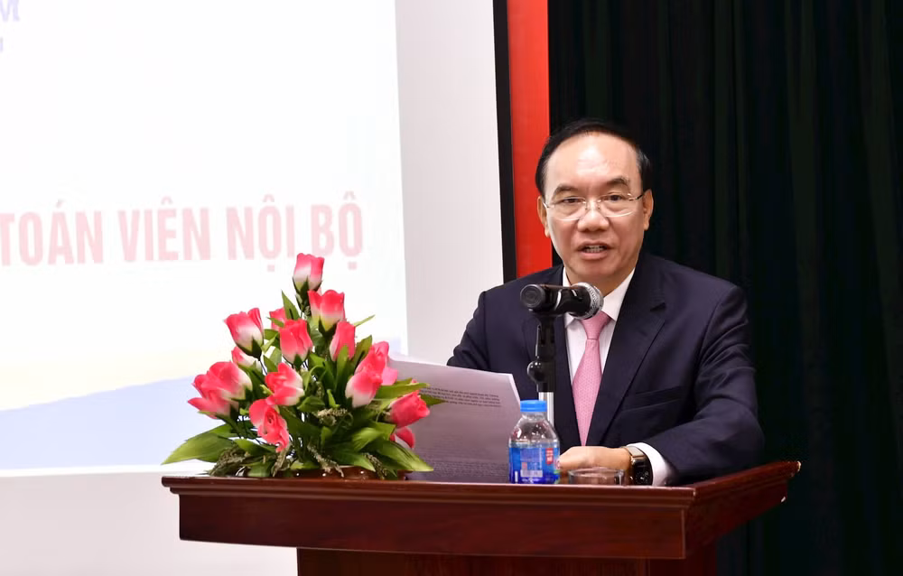 khai giang khoa dao tao boi duong chung chi kiem toan vien noi bo cho gan 50 hoc vien hinh 1