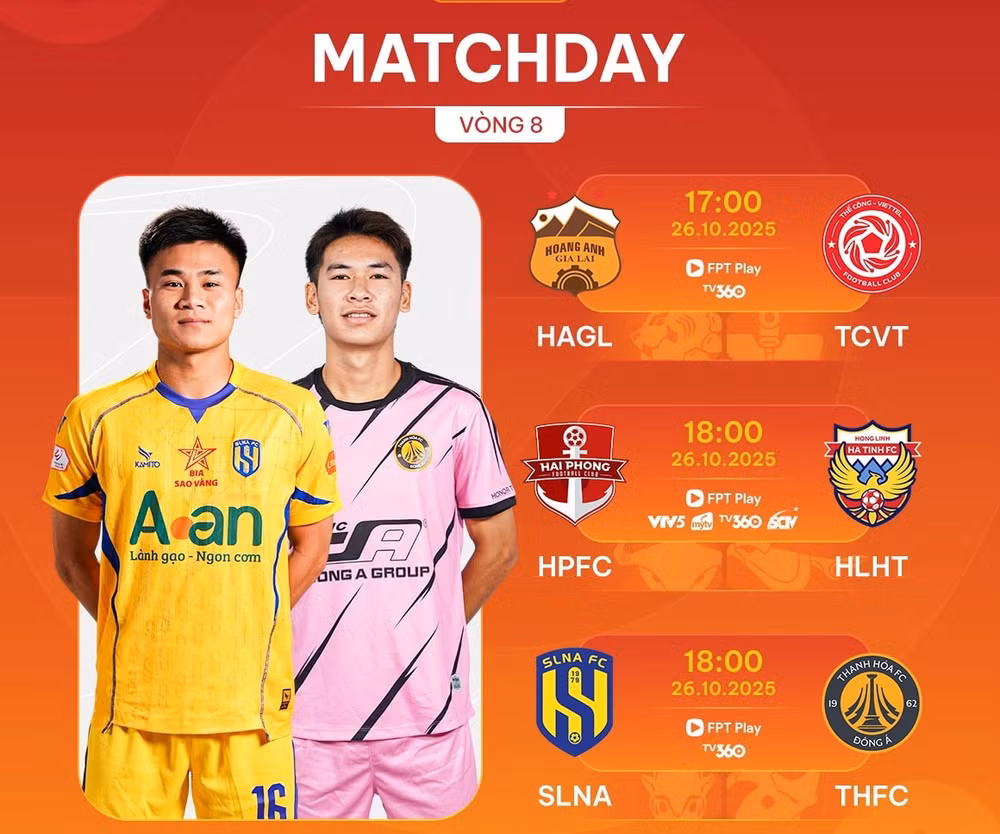 Vong 8 V.League