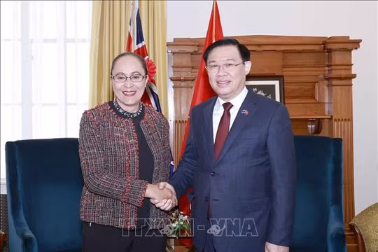 Chủ tịch Quốc hội Vương Đình Huệ tiếp Chủ nhiệm Ủy ban Đối ngoại New Zealand