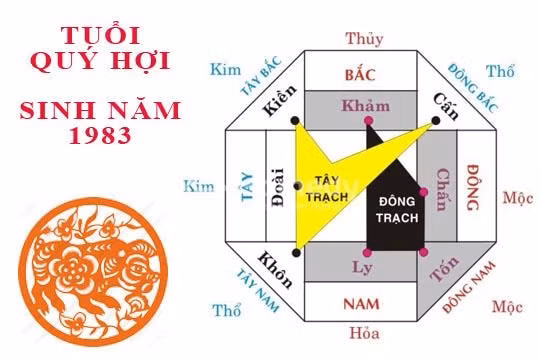 Gợi ý hướng nhà phong thủy hợp tuổi Quý Hợi 1983