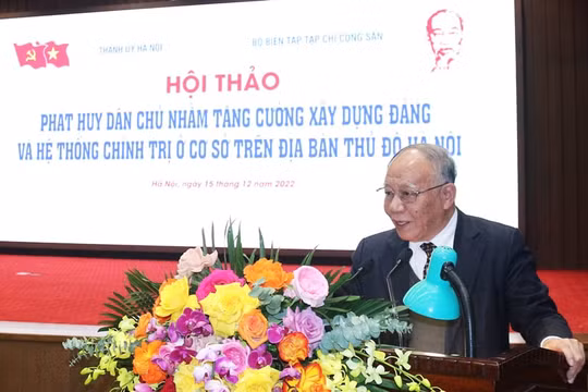Phát huy dân chủ ở cơ sở góp phần xây dựng Đảng, hệ thống chính trị trong sạch, vững mạnh