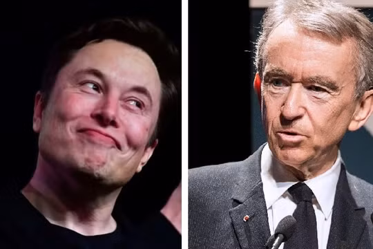 Musk mất danh hiệu giàu nhất thế giới vào tay ông chủ của LVMH