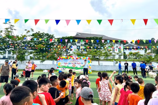 Công ty Nhiệt điện Mông Dương: Sôi nổi các hoạt động Ngày Quốc tế Thiếu nhi