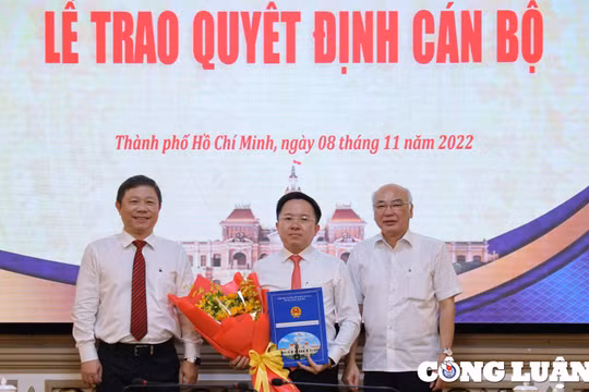 Ông Từ Lương, Phó giám đốc Sở TT-TT TP. HCM nhận công tác tại VTV