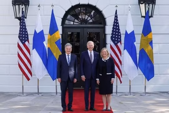 Tổng thống Biden ủng hộ Thụy Điển và Phần Lan gia nhập NATO